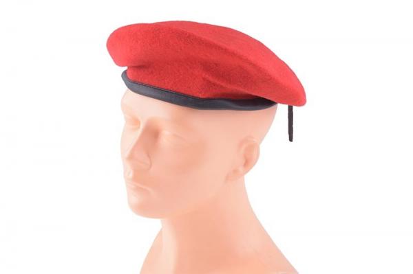 Military Beret - Red